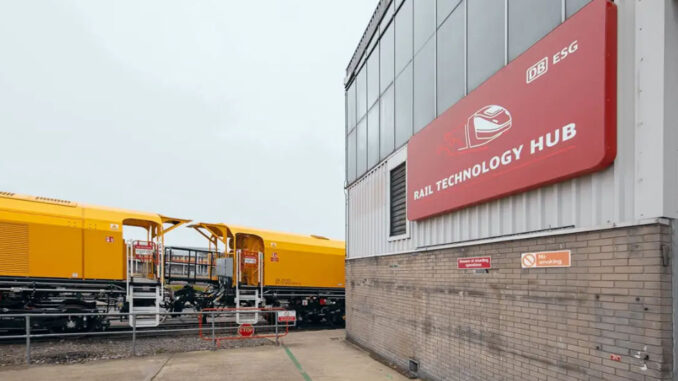 DB ESG eröffnet Bahntechnikzentrum in Derby - BlauBahn