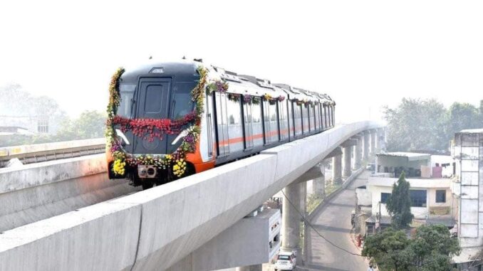 Das U-Bahn-Projekt Kanpur schreitet zügig voran - BlauBahn
