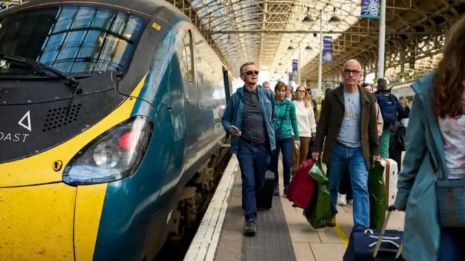 Der Avanti-Flug Manchester-London um 7 Uhr morgens wird ohne Passagiere durchgeführt - BlauBahn