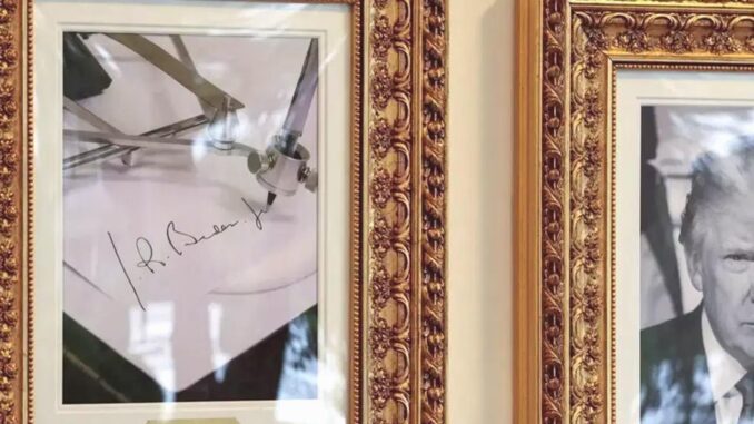 Trump hat selbstsignierte Dokumente aus der Biden-Ära annulliert - BlauBahn