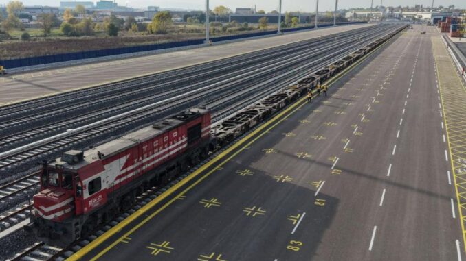 Türkiyes erster privater intermodaler Terminal-Railport hat den Betrieb aufgenommen - BlauBahn