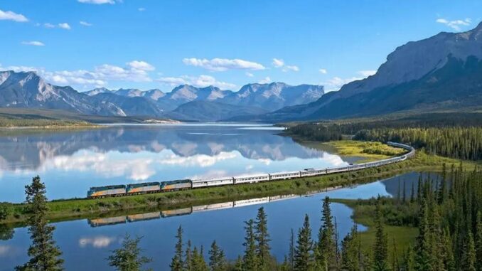 VIA Rail konzentrierte sich anlässlich seines 70-jährigen Jubiläums auf Kanadas historische Eisenbahnlinie - BlauBahn