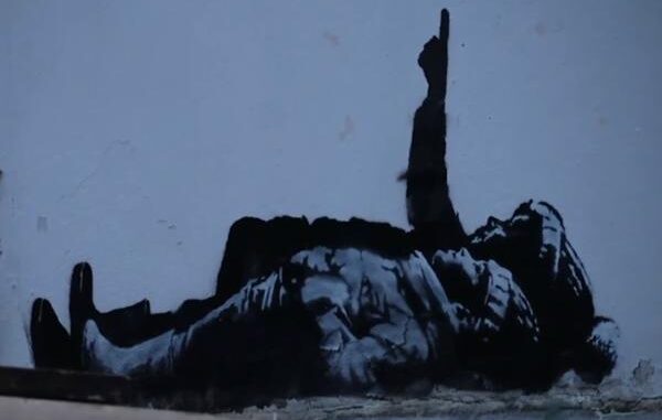 Banksy’den Batı Londra’da Yeni Duvar Resmi - BlauBahn