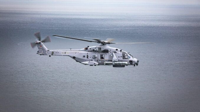 Die deutsche Marine erhielt ihren ersten Sea Tiger-Hubschrauber - BlauBahn