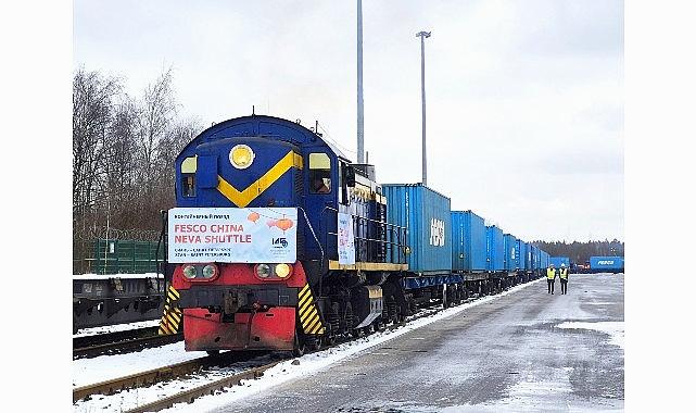 FESCO von China nach St. startete den ersten direkten Zugdienst nach St. Petersburg - BlauBahn