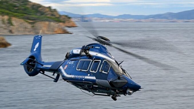 Der neue Hubschrauber H160 der französischen Gendarmerie - BlauBahn