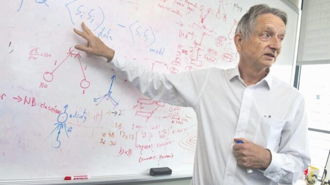 Geoffrey Hinton, Pionier der künstlichen Intelligenz; Er glaubt, dass Google OpenAI hinter sich lassen wird - BlauBahn
