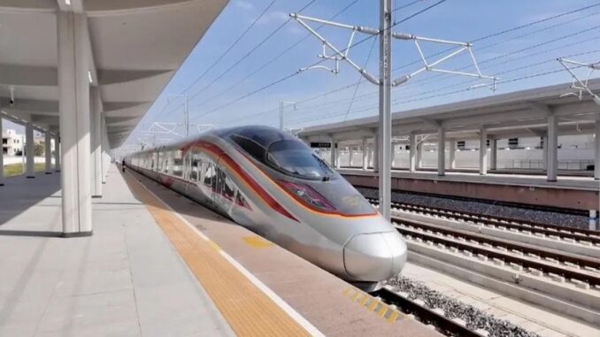 Hochgeschwindigkeits-Eisenbahnlinie Guangzhou-Zhanjiang geht in Betrieb - BlauBahn