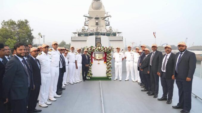 Indische Marine erweitert Flotte um neue Taragiri-Fregatte - BlauBahn