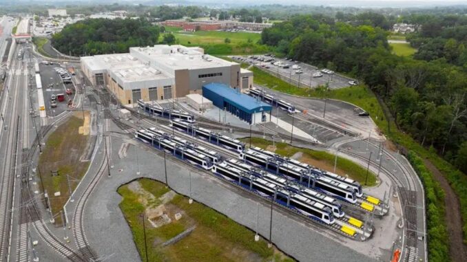 Letzte CAF-Straßenbahn für Purple Line nach Maryland geliefert - BlauBahn