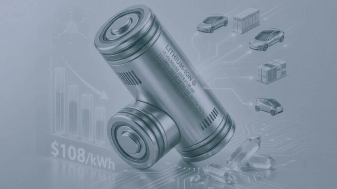 Neuer Rückgang der Lithium-Ionen-Batteriepreise: Im Jahr 2025 auf Rekordniveau gesunken - BlauBahn