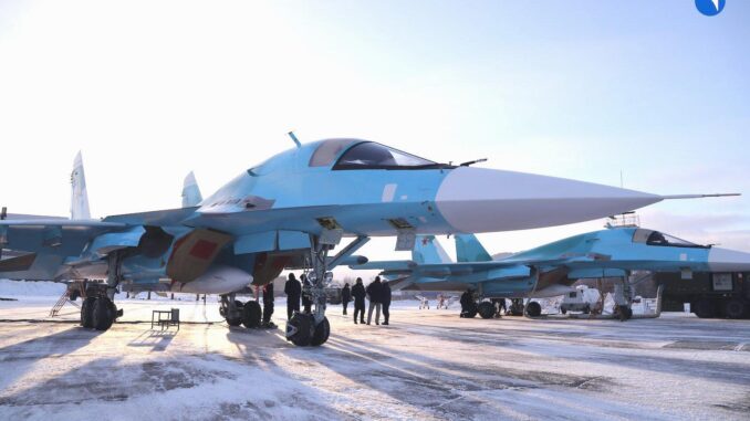 Russische Armee hat ihre neuen Su-34 übernommen - BlauBahn