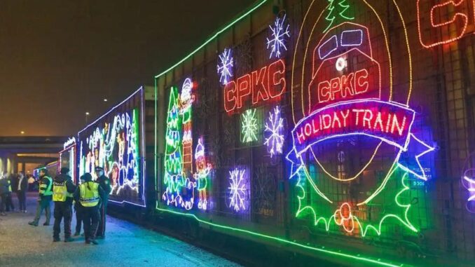 Tatil Treni, Kuzey Dakota’ya Işık ve Yardım Getiriyor - BlauBahn