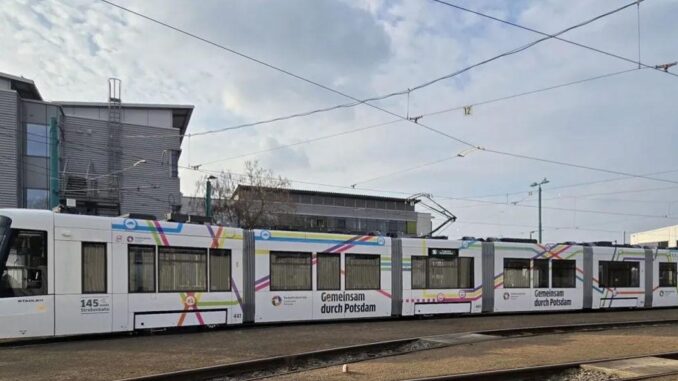 TramLink-Flüge starteten in Potsdam - BlauBahn
