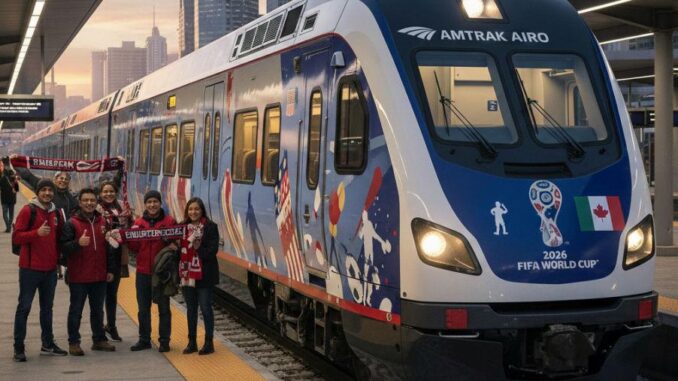 Amtrak Airo-Züge sind bereit für die Weltmeisterschaft 2026 - BlauBahn