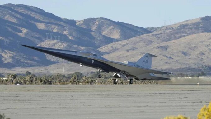 Das Senkrechtflugzeug X-59 der NASA wurde gestartet - BlauBahn