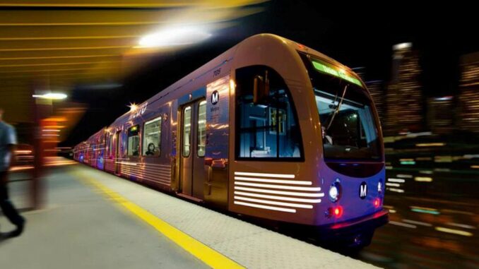 Sepulveda-Korridor und U-Bahn in Los Angeles - BlauBahn