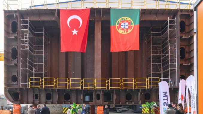 STM liefert Logistikschiff an portugiesische Marine - BlauBahn