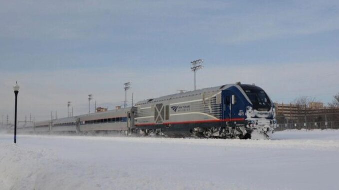 Sturm verhindert Amtrak-Züge in den USA - BlauBahn