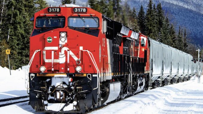 Voraussichtlich bei Canadas Nationalbahn bis 2026 - BlauBahn