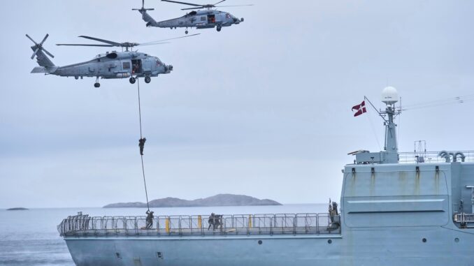 Die NATO startete die Arktis-Patrouille von Grönland - BlauBahn