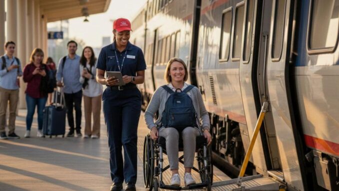 Amtrak: Barrierefreie Reisen Revolution - BlauBahn