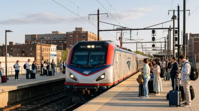 Amtrak: Bequeme Reise von Boston nach Virginia - BlauBahn
