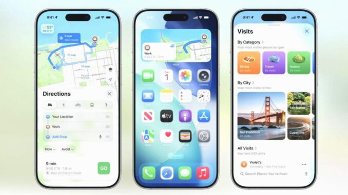 Apple Karten Werbung - BlauBahn