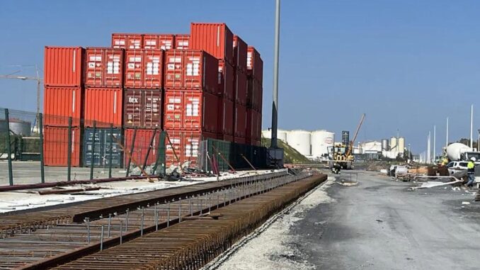 Erweiterung des Eisenbahnterminals des Hafens von Huelva - BlauBahn