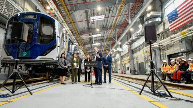 Großes Eisenbahn-Auktionsprojekt in der New York Metro: 2.390 Wagen - BlauBahn