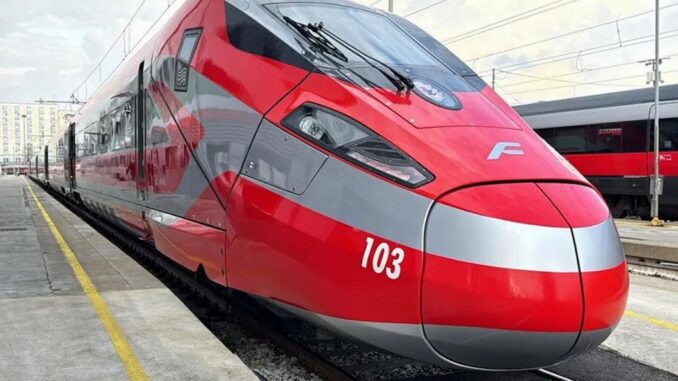 Italiens neue Frecciarossa-Trägerbenflotte wächst - BlauBahn