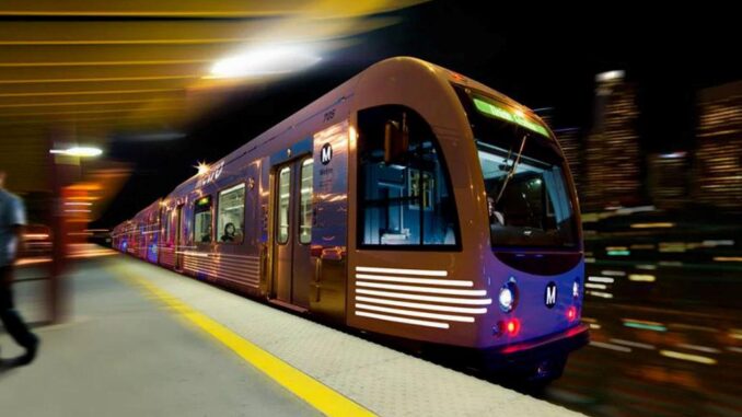 Los Angeles Metro erstreckt sich nach West Hollywood - BlauBahn