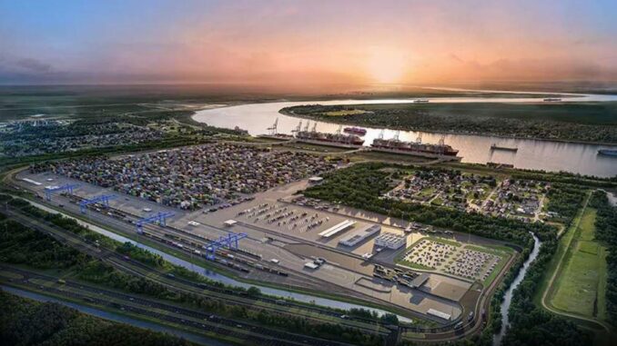 Mit dem Louisiana International Terminal erhält der Seehandel eine neue Dimension - BlauBahn