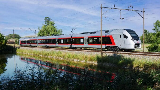 Stadler FLIRT-Tren Pollen: 20 Jahre Einsatz - BlauBahn