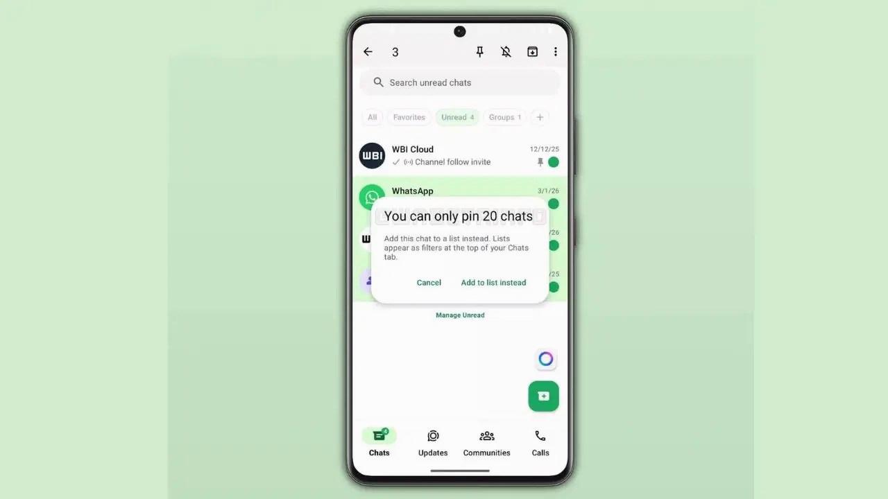 WhatsApp-Sitztasit erhöht - BlauBahn