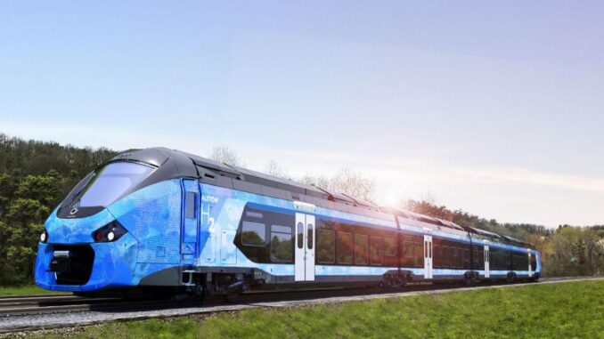 Alstom verfügbar Wasserstofftechnologie im Bahnverkehr - BlauBahn