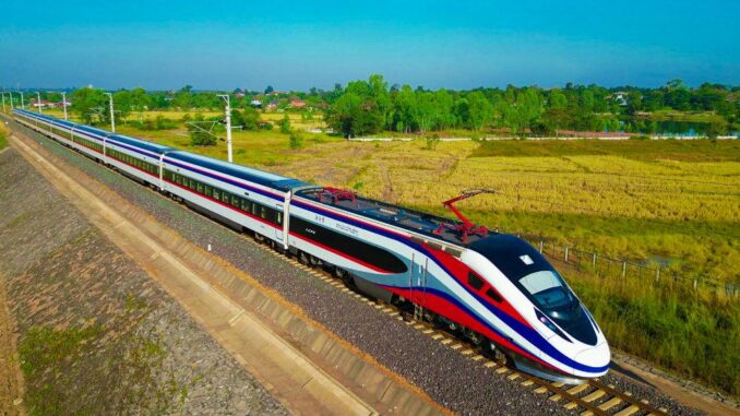 Chinesisch-Laotische Eisenbahn überschreitet 70-Millionen-Gäste - BlauBahn