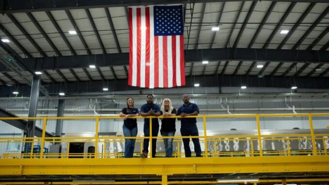 Der Siemens-Amtrak-Wagen wird in den USA produziert - BlauBahn