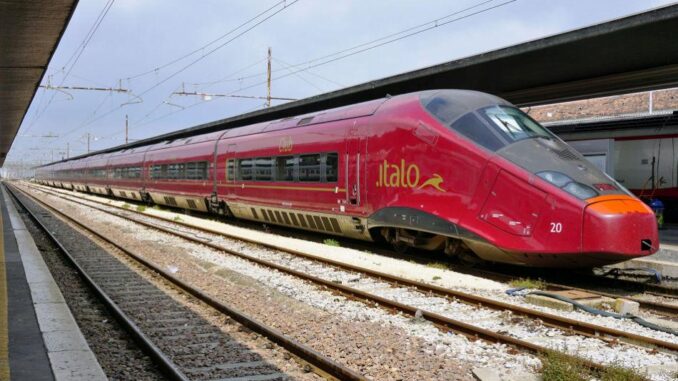 Italo startete in Deutschland und beginnt den Wettbewerbszug - BlauBahn