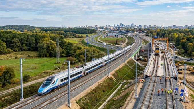 Start des Ausschreibungsverfahrens für das Warschau-Łódź Hochgeschwindigkeitsprojekt - BlauBahn