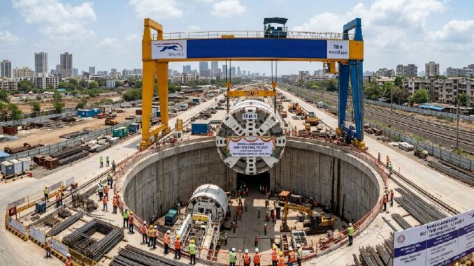 TBM-Montage zum Mumbai-Ahmedabad Schnellzugprojekt gestartet - BlauBahn