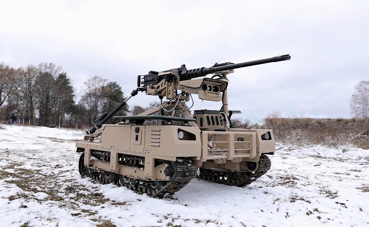 Ukrainische Kriegsroboter beschlagnahmt, russisches Ziel - BlauBahn