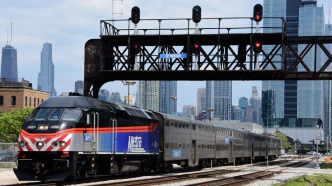 Ausbau des Nahverkehrssystems in Chicago - BlauBahn