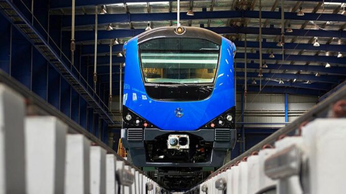 Große Integration der Schienenverkehrssysteme in Chennai beginnt - BlauBahn