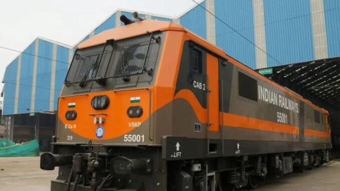 Innovativer Transport mit Siemens D9-Lokomotiven bei Indian Railways - BlauBahn