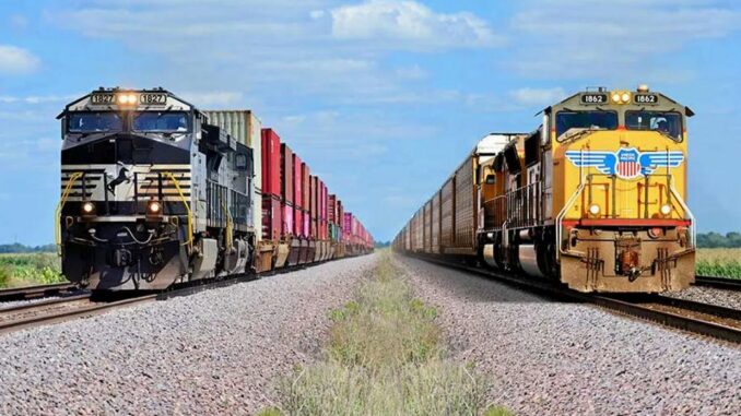 Kritische Grenze im Zusammenschluss von Union Pacific und Norfolk Southern überschritten - BlauBahn