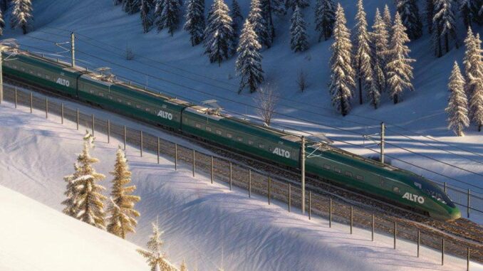 Neues Zeitalter im Hochgeschwindigkeitszug-Programm von Alto, Kanada - BlauBahn