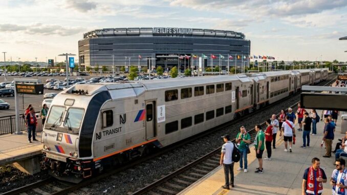 NJ Transit senkt die Ticketpreise für die Weltmeisterschaft um 30 Prozent - BlauBahn