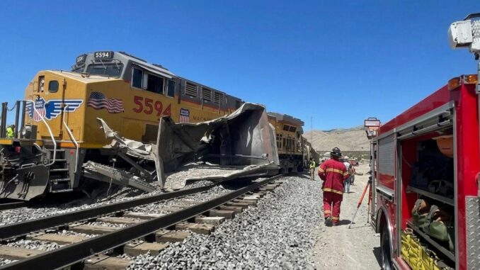Schockierender Eisenbahnunfall in Utah: Waggons entgleist - BlauBahn