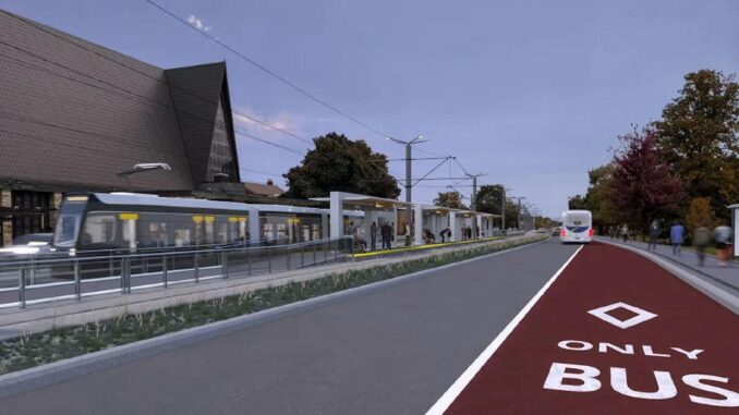 Start der kritischen Bauphase im Hamilton Leichtbahnprojekt - BlauBahn